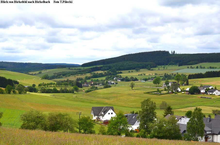 Blick von Birkefehl nach Birkelbach     Foto T.Pilecki